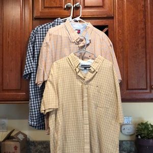 (Lot of 3) Tommy Hilfiger men’s 2xl buttonups